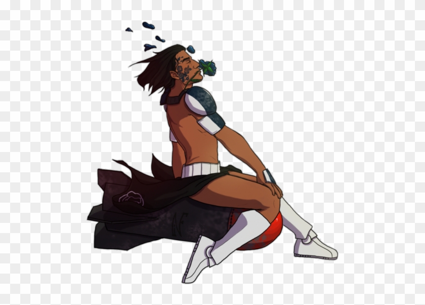 Her Is My Part Of The Second Art Trade We Did With - Transparent Star Wars Pin Ups #343954