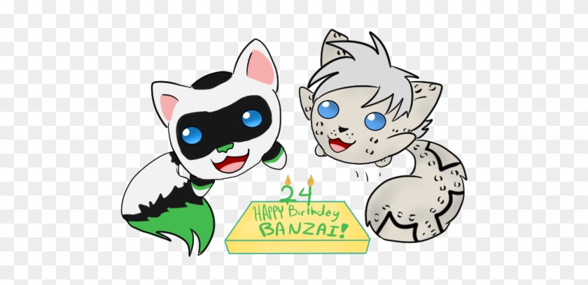 Happy Birthday Banzai By Darkdreamingblossom - Cartoon #344450
