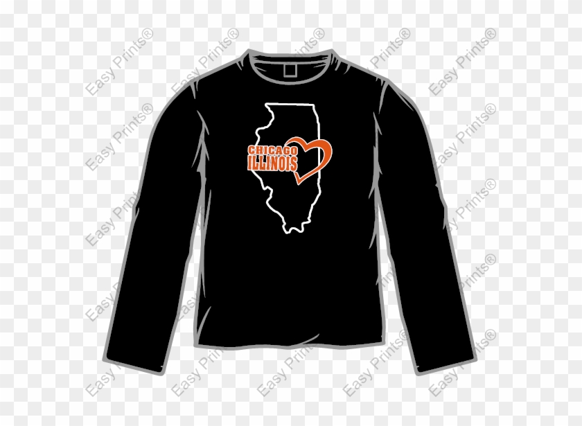 State Seals Are Also Available To Use As Clip Art In - Long-sleeved T-shirt #344463
