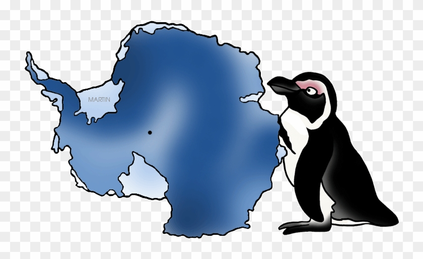 Antarctica Map - Antarctica Clip In Art #344780