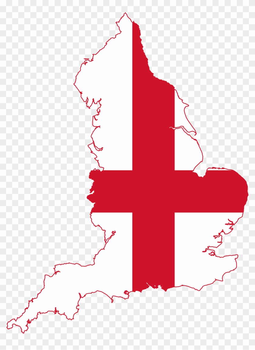 The Breakdown From This Year's Rugby World Cup - England Flag Map #344814