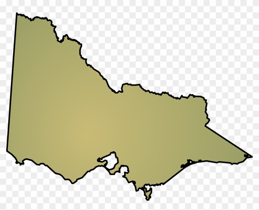 Victoria Map Australia State - Victoria State Of Australia #345082