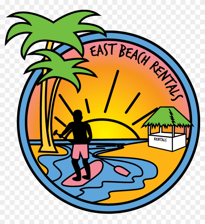 Anna Maria Island East Beach Rentals Kayak Clip Art - Anna Maria Island East Beach Rentals Kayak Clip Art #345378
