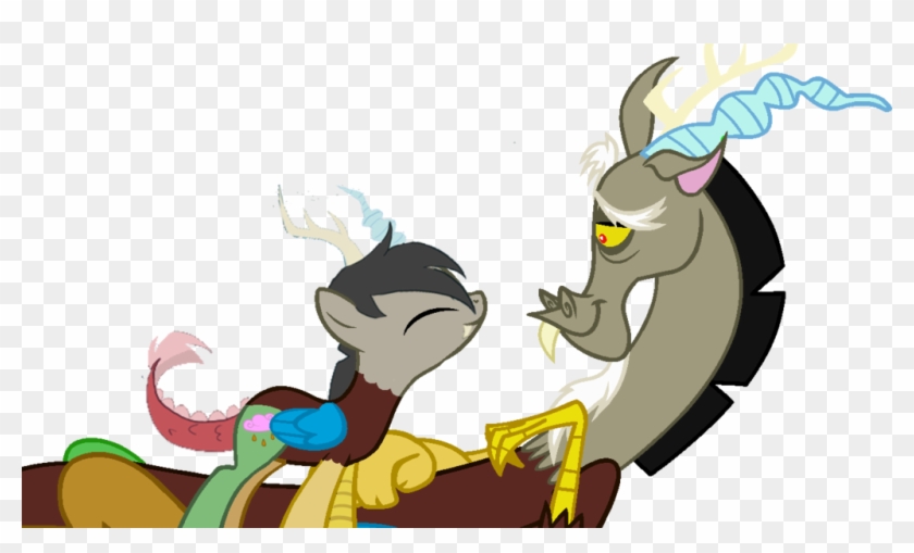 Bella With Discord By Mlp-scribbles - Mlp Hija De Celestia #345358