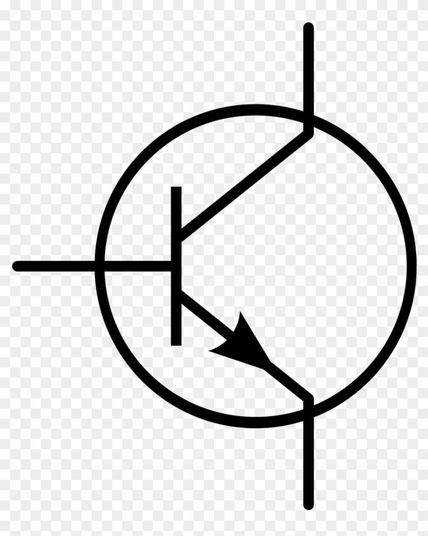 Simbol Transistor Clipart Best Component Symbol For - Bjt Transistor Current Controlled Device #345702