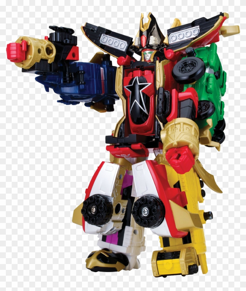 Legendary Zeo Megazord - Power Rangers Super Megaforce Megazord Toy #346165