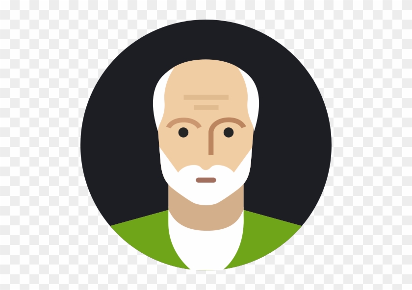 Icon Set - Old Man Flat Icon #346104