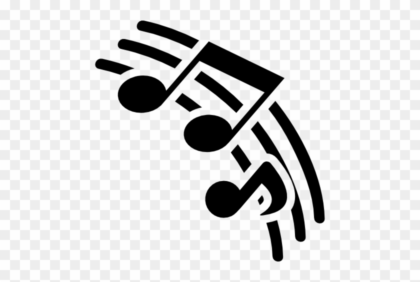 Musical Pentagram Lines With Music Notes Vector - Logo For Musical Note #346177