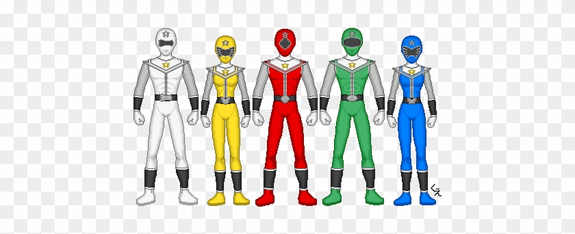 Power Rangers Tribal Warriors By Kram-elbog - Drawing Power Rengers Spd #346472