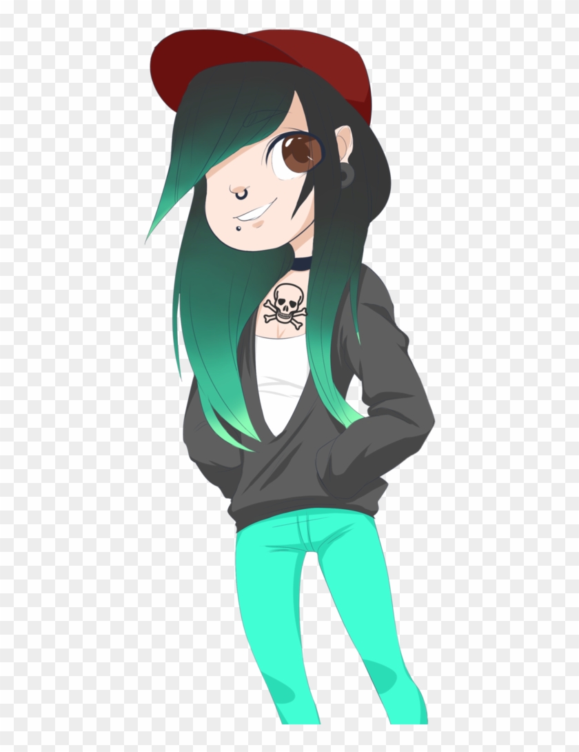 Hoodie Girl By Gemscale - Cartoon #346619