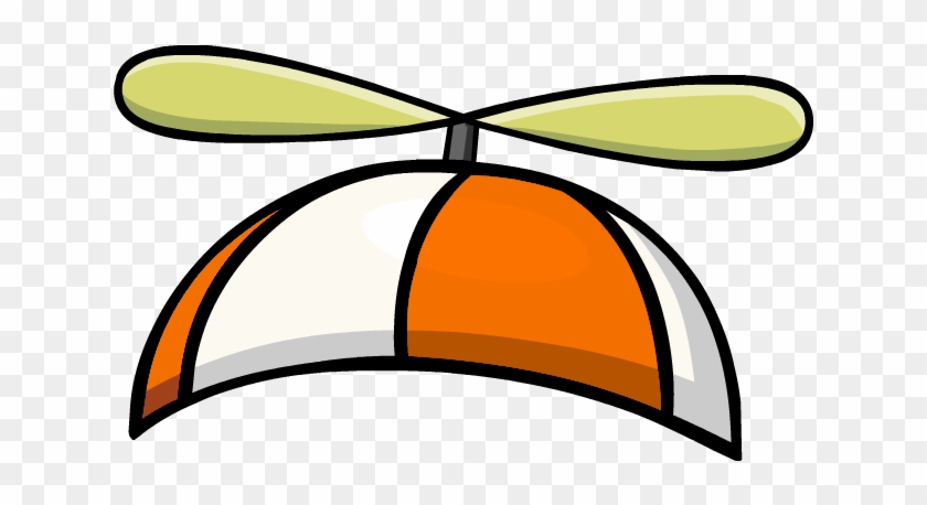 This Is The New Party Hat And This Would Be A Very - Club Penguin Propeller Hat #346939