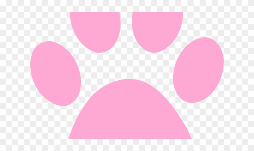 Free Pink Paw Print Clip Art - Estetica Canina #347174