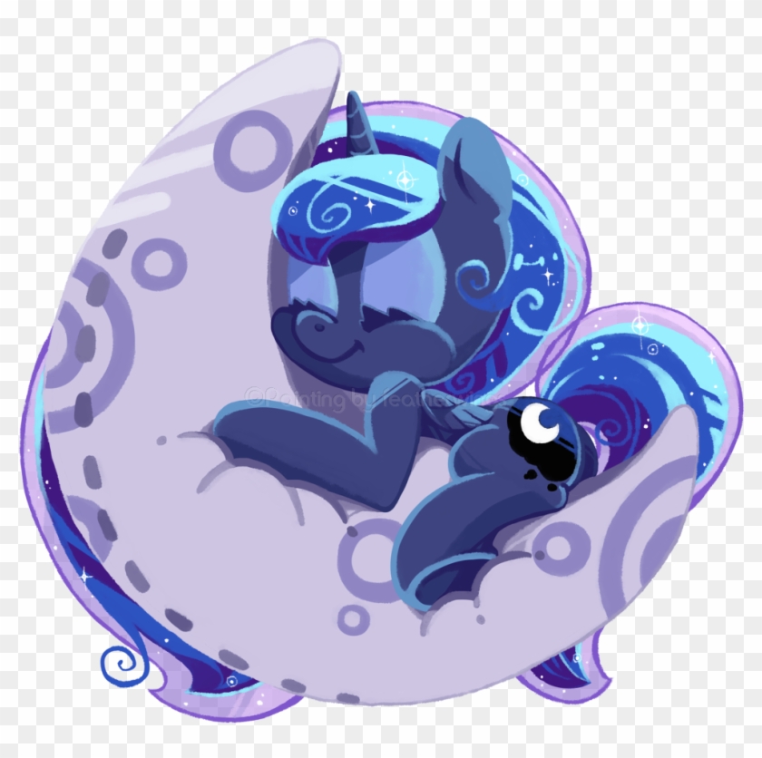 Erica693992, Chibi, Cute, Embrace, Filly, Moon - Nightmare Moon Mlp Chibi #347417