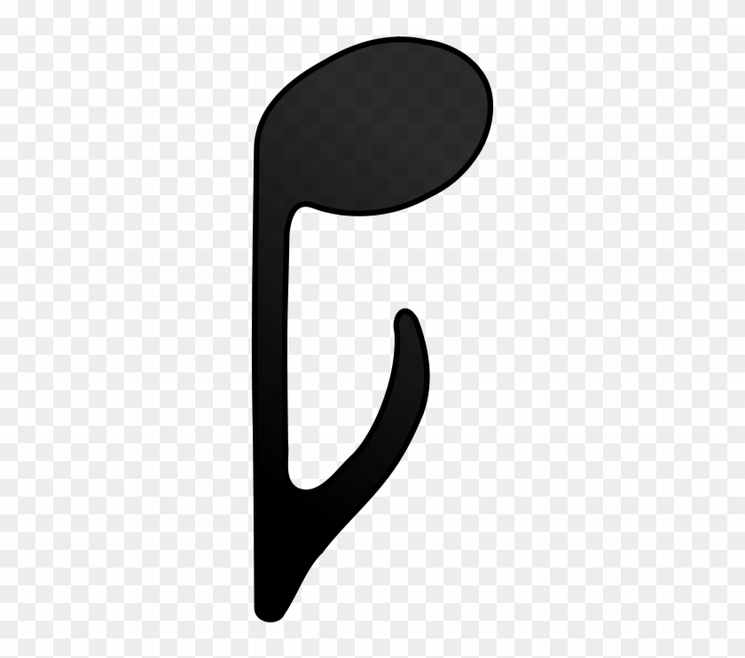 Eighth Note - Music Notes Upside Down #347677