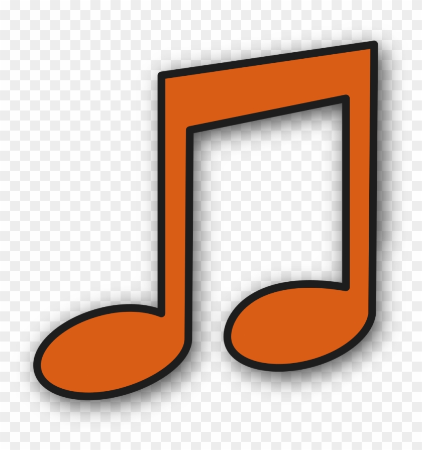File - Note Orange - Svg - File - Note Orange - Svg #347823