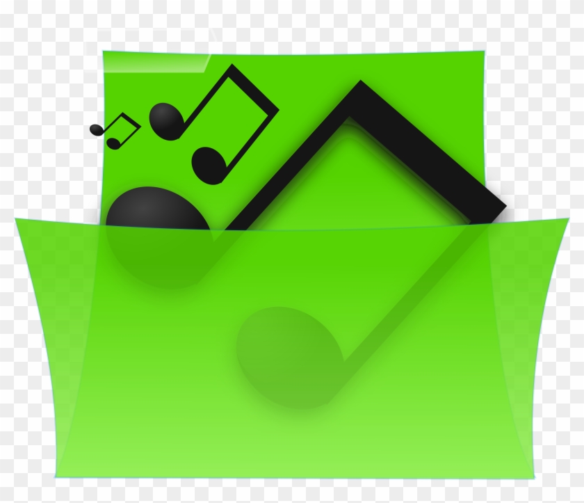 Folder Oxygenlike Green Music Clipart Images - Read Musical Notation: Your Step-by-step Guide To Reading #347910