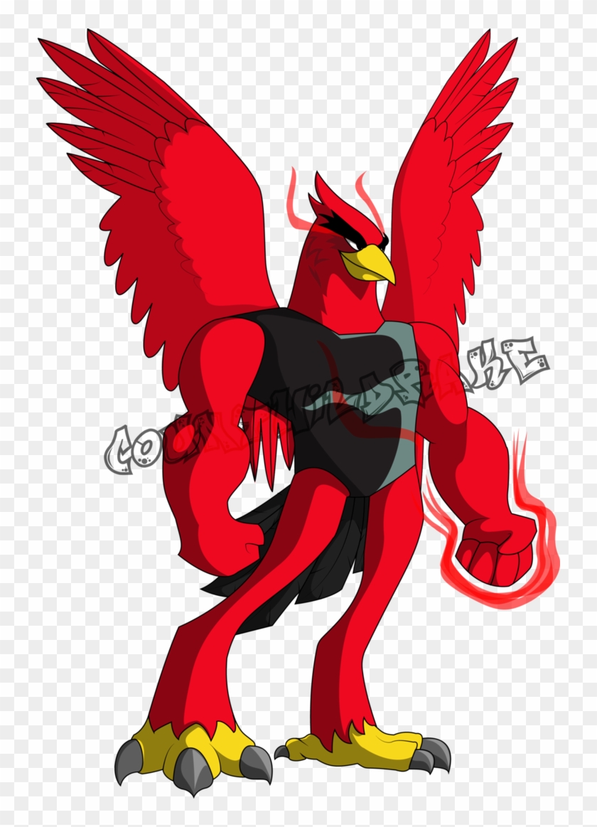 Angry Birds Red Antropomorphic By Countwildrake - Red Angry Birds Fan Art #348091