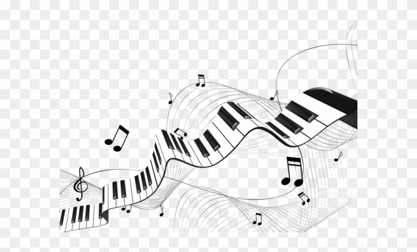 Musique - Abstract Piano Keyboard #348536