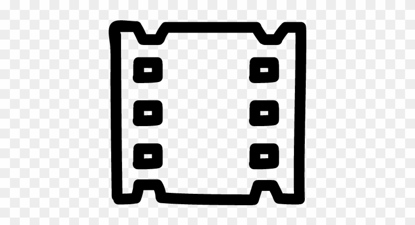 Video Film Hand Drawn Symbol Vector - Hand Drawn Video Png #349336