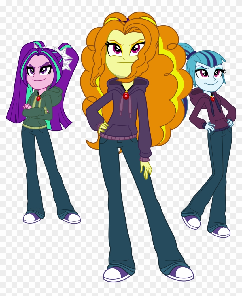 Adagio Dazzle, Aria Blaze, Artist - Dazzlings Mlp Sweatshirts #350085