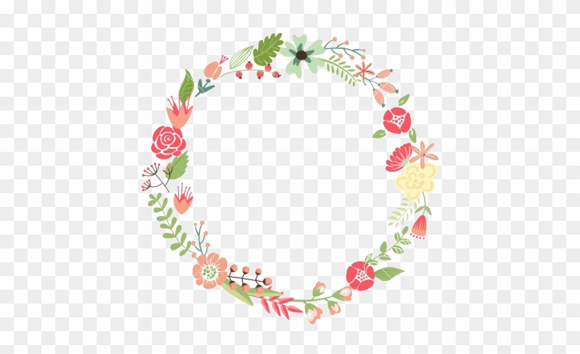 Floral Frame Png Transparent Image - Floral Frame Vector Png #350571