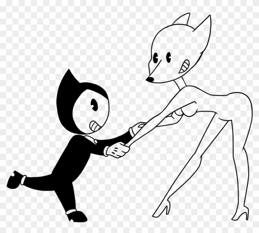 Bendy And I Base By Masterdooggy On Deviantart - Bendy And The Ink Machine Base #350598