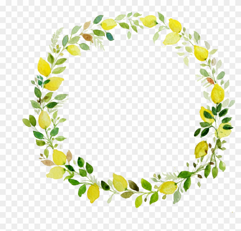 How To Paint A Basic Leaf With Watercolors - Free Watercolor Wreath Png #350808