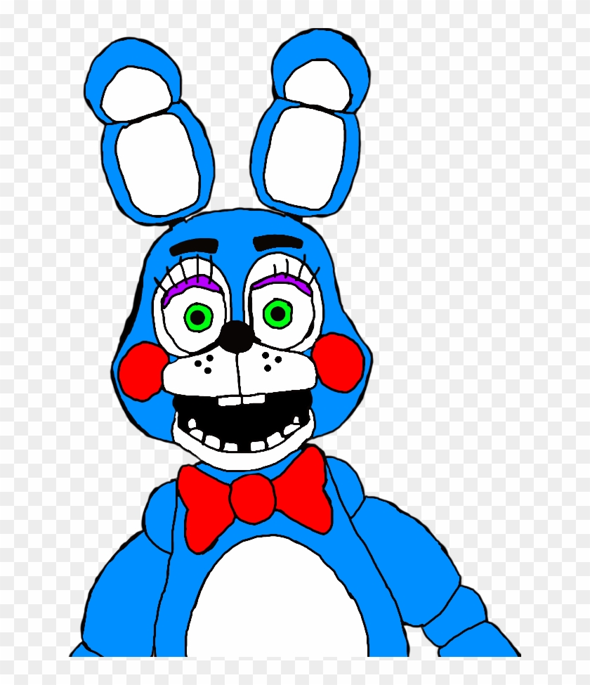 Toy Bonnie Drawing By Tattleangusmlg On Deviantart - Fnaf Toy Bonnie Drawing #350896