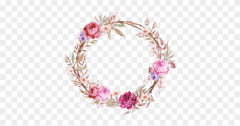 Floral Designs, Edit Logo, Frames, Clip Art, Printables, - Guirlanda De Flores Em Png #352190