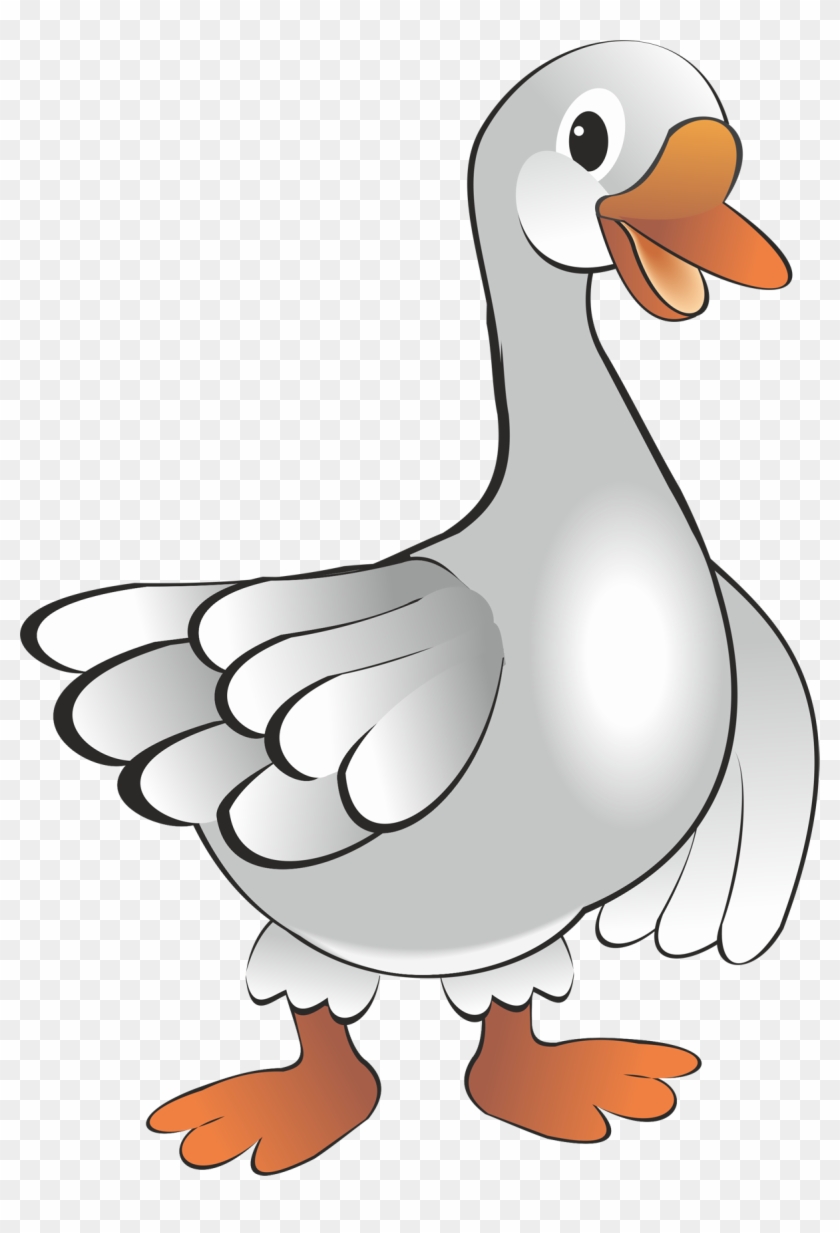 Clip Art, Illustrations - Гусь Пнг #352889