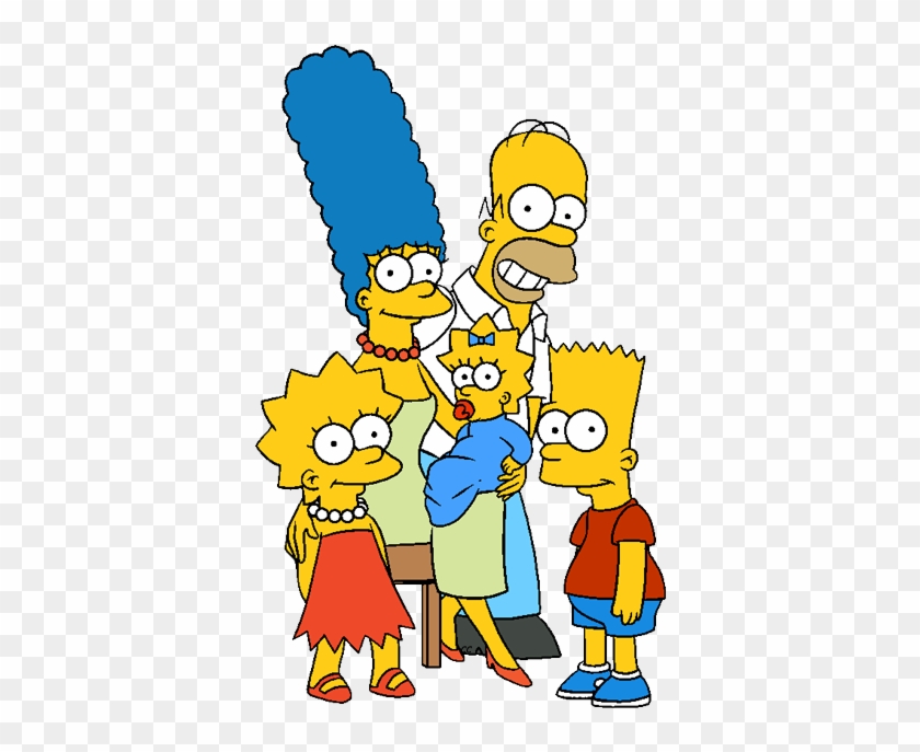 Simpson Family - Simpsons Clipart #352992