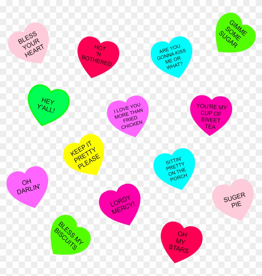 Southern Conversation Hearts Wallpaper - Southern Conversation Hearts Wallpaper #353212