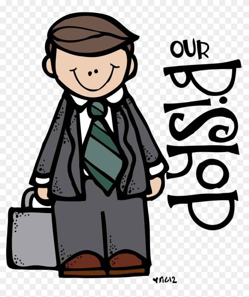 Melonheadz Lds Illustrating - Lds Bishop Clipart #353639