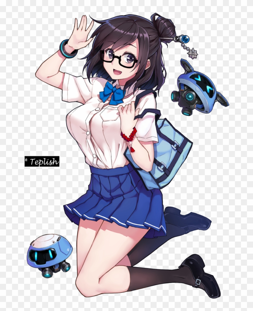 Mei [png] By Teplish - Mei Anime Overwatch #353843