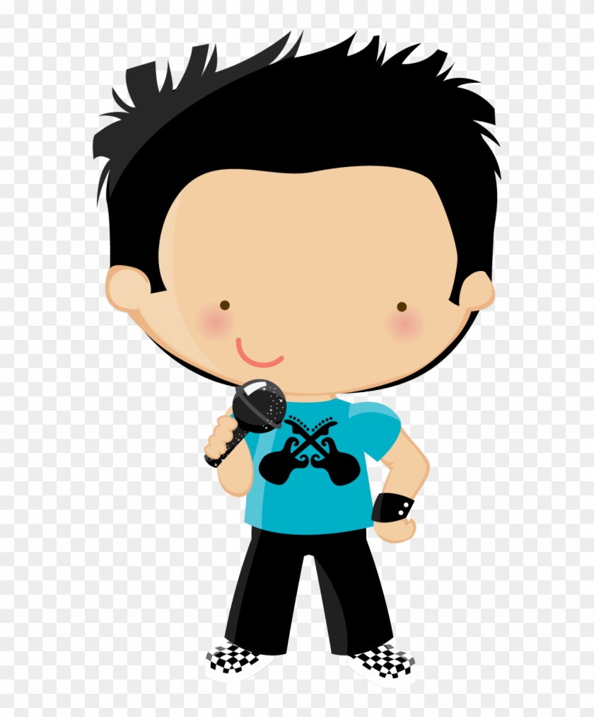Say Hello - Boy Rock Star Clipart #353865
