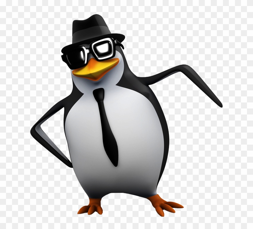 戴墨镜的3d企鹅 - Penguins Of Madagascar Stock #354071