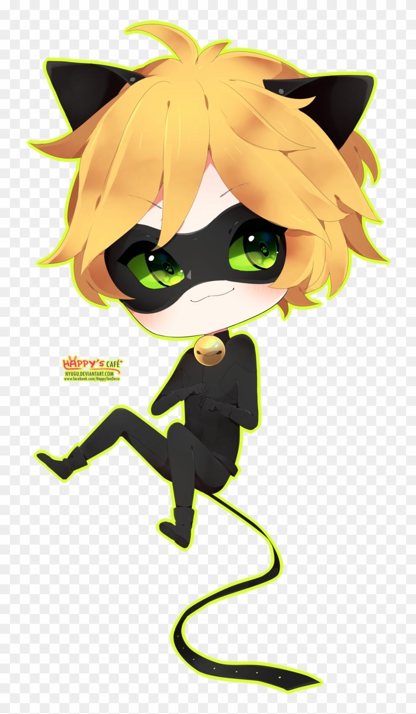 Chat Noir Chibi // Speedpaint By Nyugu - Adrien Agreste #354181