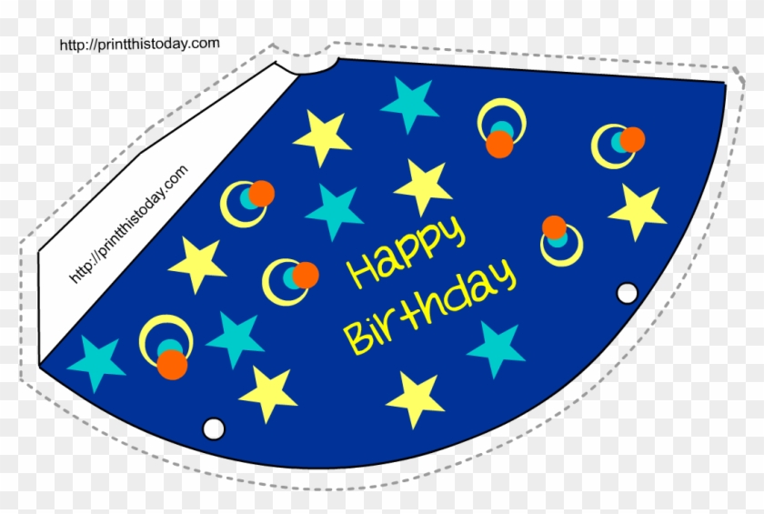 Birthday Party Hat Template Free Printable - Birthday Party Hat Template #354299