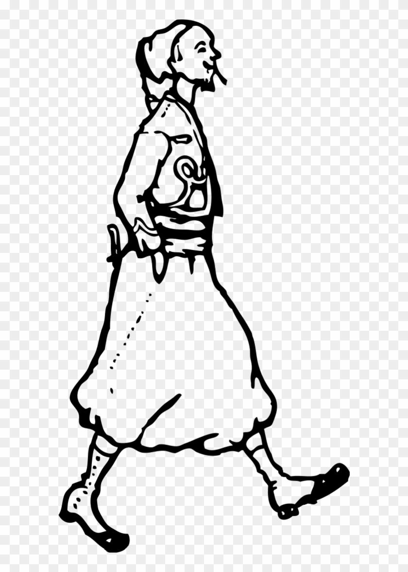 Walking Images - Outline Of Walking #354506