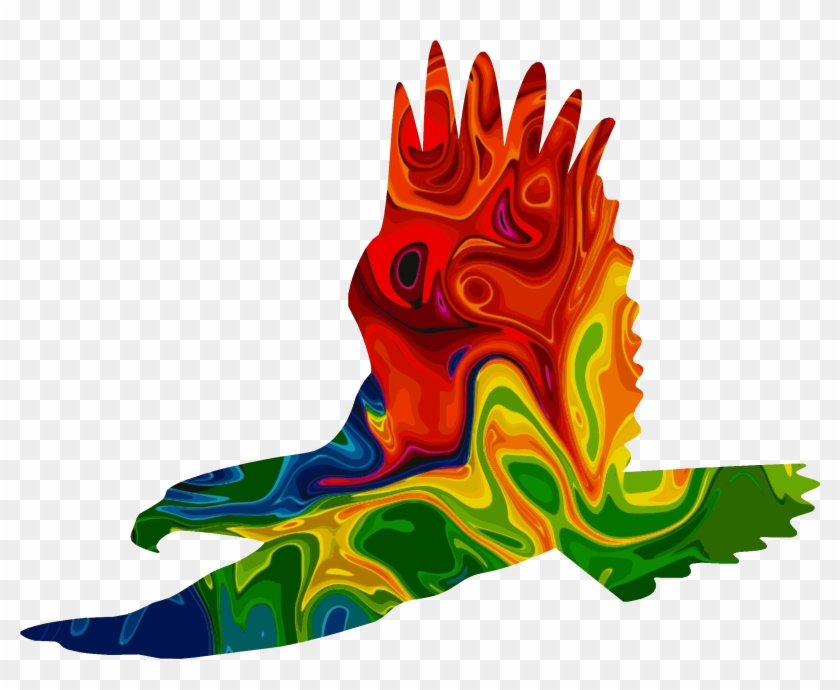 Lanigan Fifth Grade - Colourful Eagle #354608