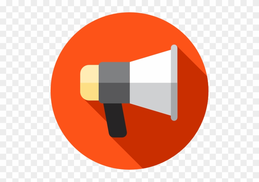 Megaphone - Fre - - Megaphone Icon Png #354639