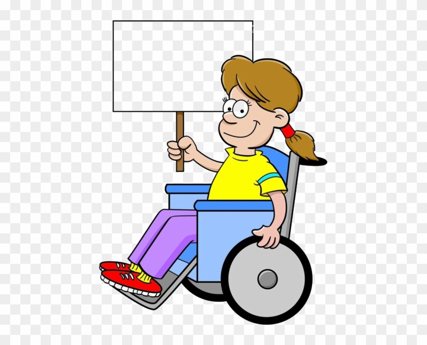 Wheelchair Disability Child Clip Art - Cartoon Boy In Wheelchair #354796