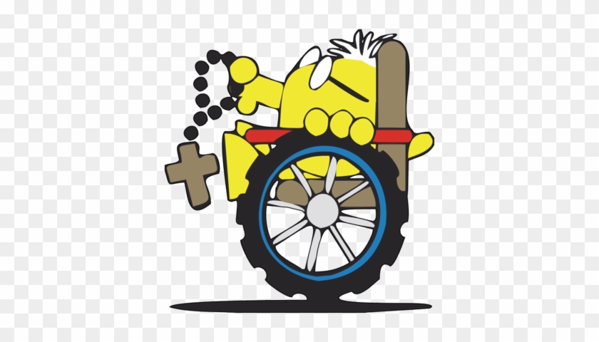 Wheelchair Beads - Clip Art #355449