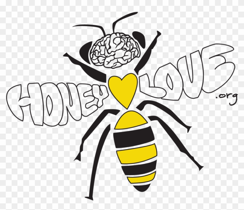 Honey Bee Drawing Clip Art #355514