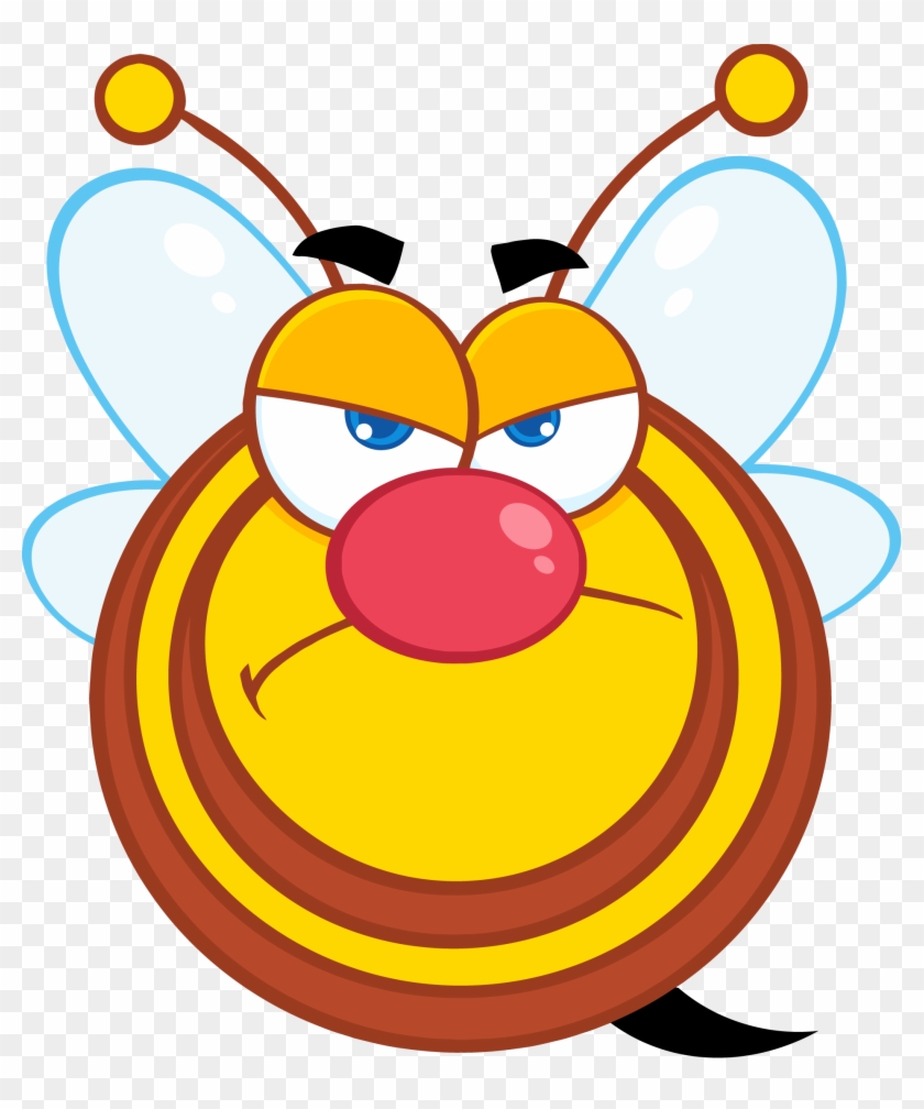 Verärgerte Honig-bienen-gepäckanhänger Gepäckanhänger #355750