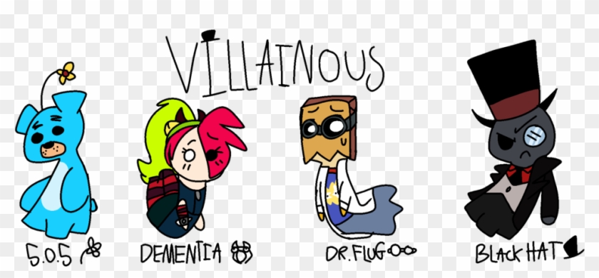Kawaii Villainous Ghosts By Linavillain - Villainous Kawaii #356009