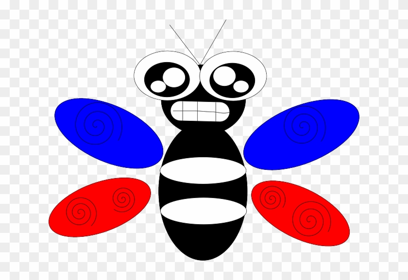 Choice Bee, Fly, Crazy, Stripes, Colors, Wings, Insect, - Insect #356063