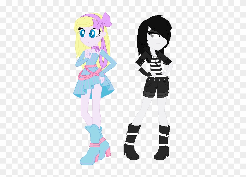 Emo Clipart Kawaii - Bases De Mlp Eg Kawaii #356071