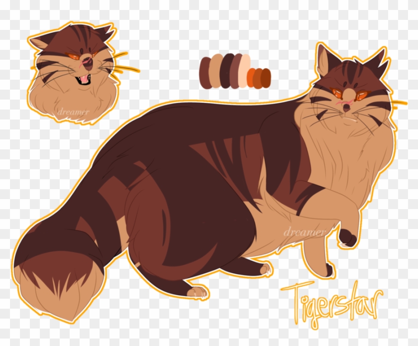 [warrior Cats] Tigerstar Design By Russian-dream - Warrior Cats Tigerstar Design #356165