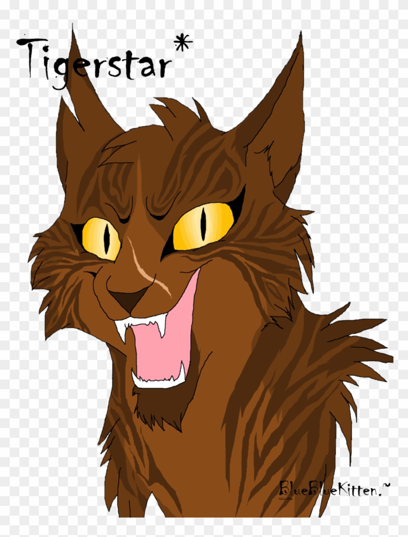 Insane With Power By Bluebluekitten - Warrior Cats Tigerstar Drawing #356206